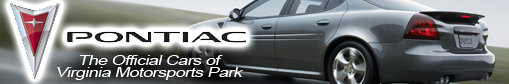 Pontiac--The Official cars of the Virginia Motorsports Park
